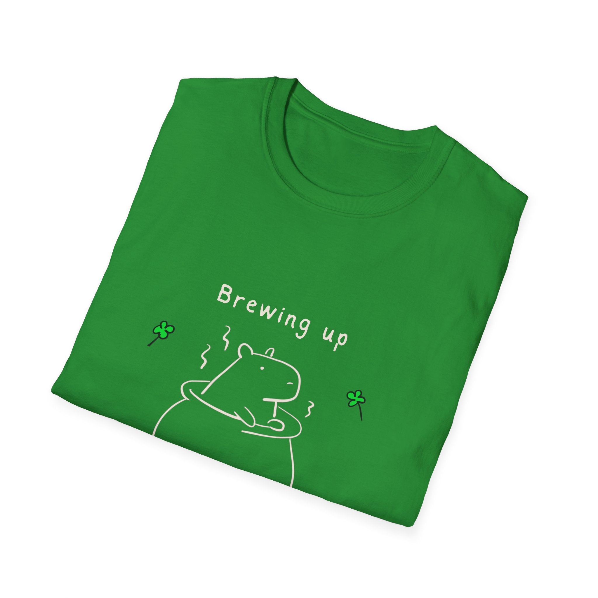 Funny St. Patrick's Day Capybara Shirt – Brewing Up Shenanigans
