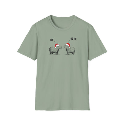 Ho Ho Ho Capybara Softstyle Tee