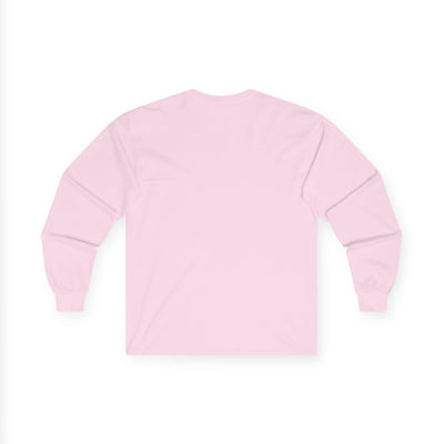 Funny Minimalist Long Sleeve Tee - Capybara Causing Problems Politely