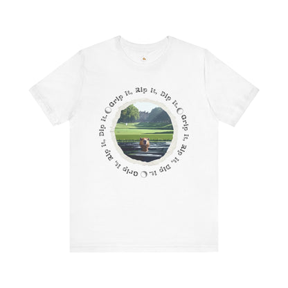 Capybara Grip It, Rip It, Dip It Tee (Capy Golf Edition)