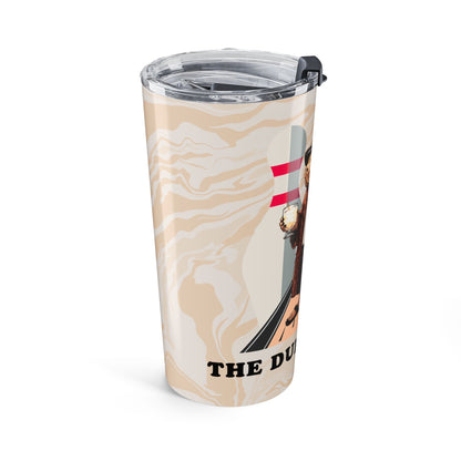 The Dude Abides Tumbler – Big Capybowski Coffee Travel Mug for Chill Vibes