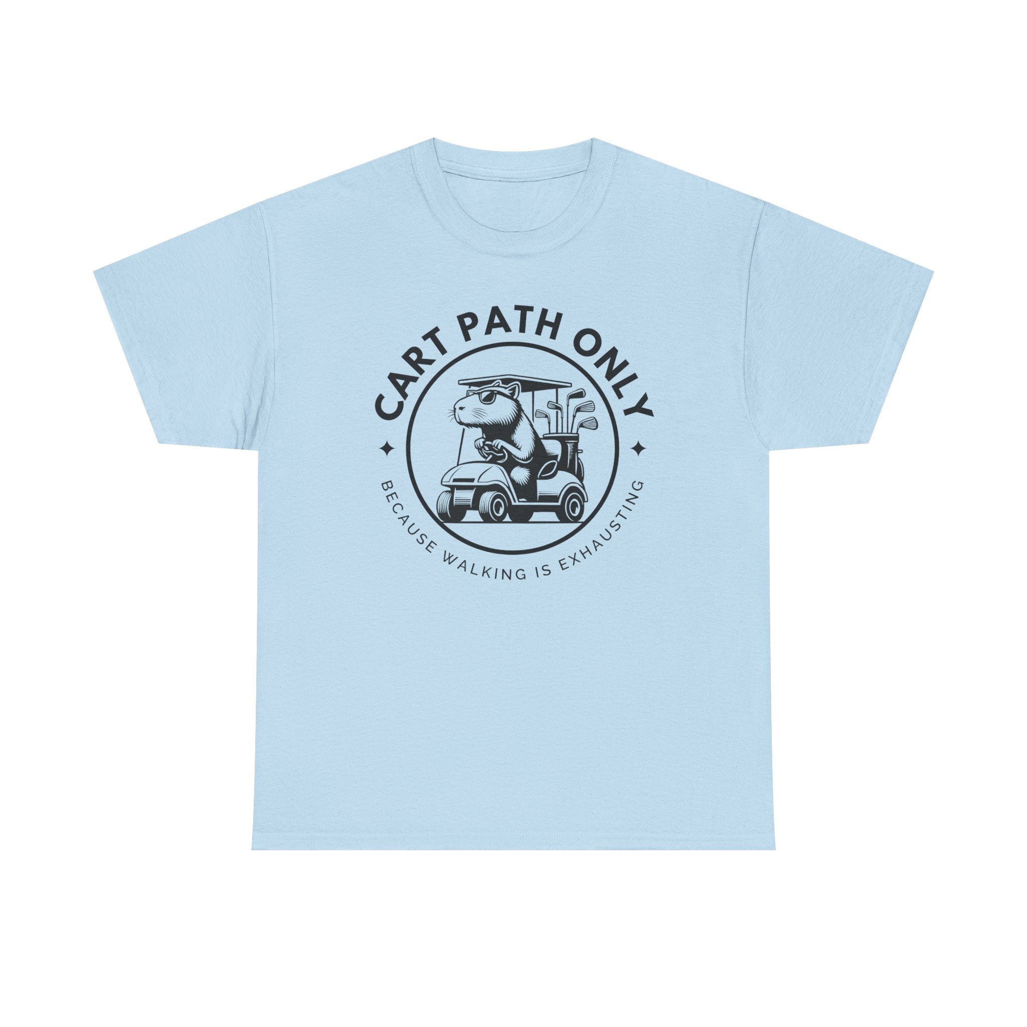 Golf Humor Tee, Unisex Heavy Cotton Tee, Funny Golf Shirt, Gift for Golf Lovers, Casual Wear, Golfer's Gift