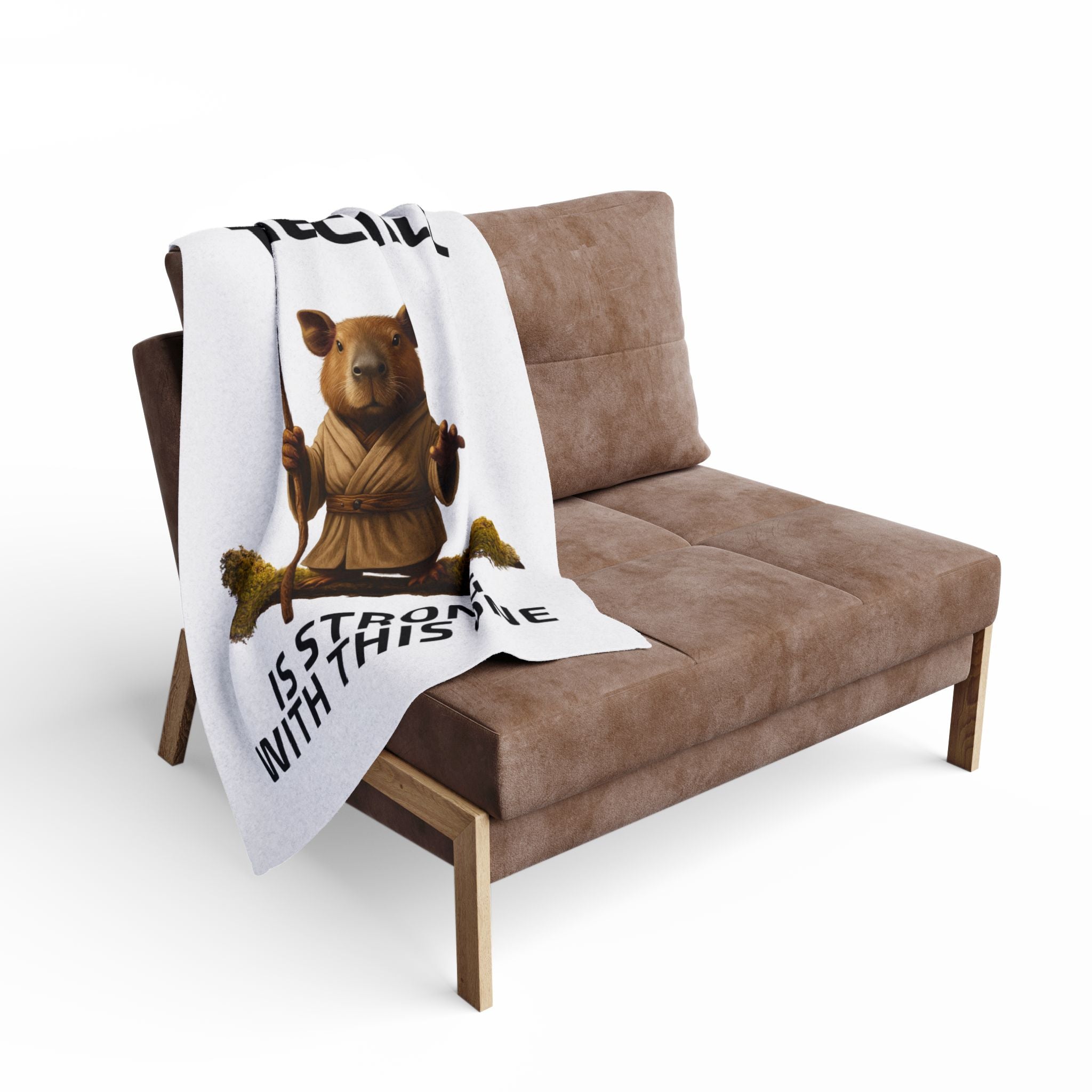 The Chill Is Strong With This One - Fleece Blanket