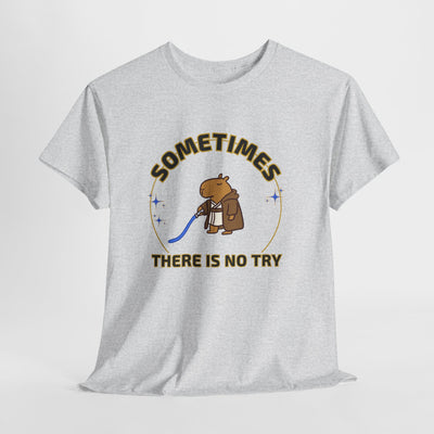 Funny Capybara Jedi Shirt – Nerdy Parody Graphic Tee – Cute Geek Gift for Star Wars Fans – Unisex Capybara T Shirt