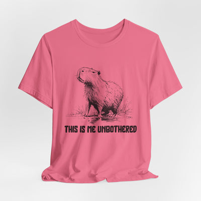 This Is Me Unbothered T-Shirt | Funny Chill Graphic Softstyle Unisex Tee - view 9