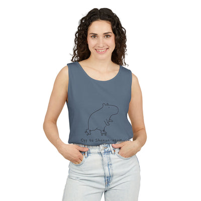 Off to Shenan-again Capybara Premium Tank Top