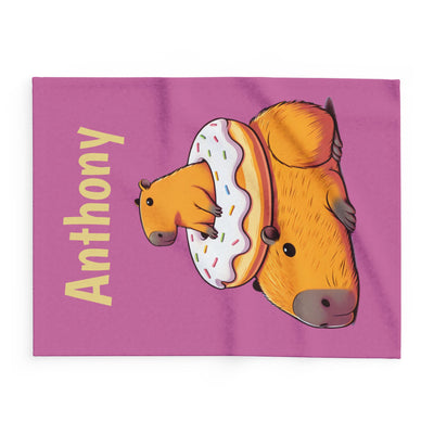 Donut Bliss Personalized Blanket - detail view