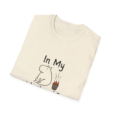 "In my Unbothered Era" Capybara Calm Chaos Softstyle Adult Tee