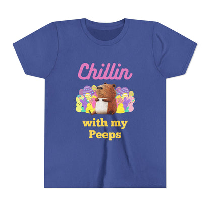 Chillin' with My Peeps - Unisex Tee (KIDS)