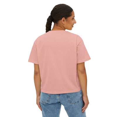 Funny Womens Boxy Tee - Capybara Causing Problems Politely