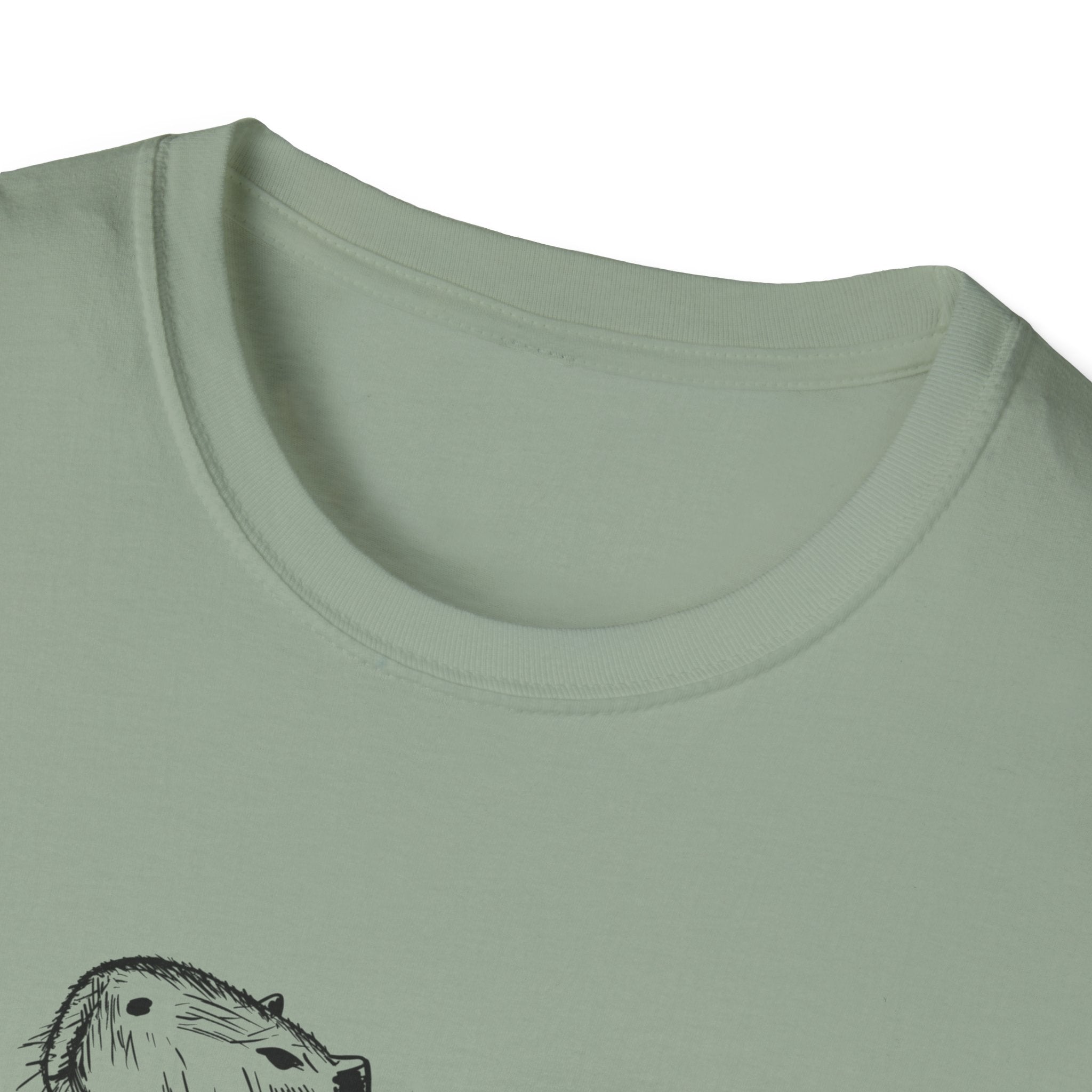 This Is Me Unbothered Shirt – Funny Capybara Softstyle Tee