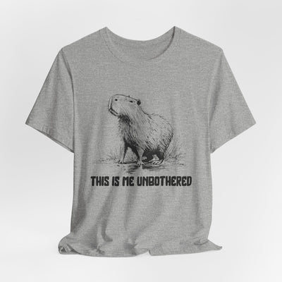 This Is Me Unbothered T-Shirt | Funny Chill Graphic Softstyle Unisex Tee - view 7