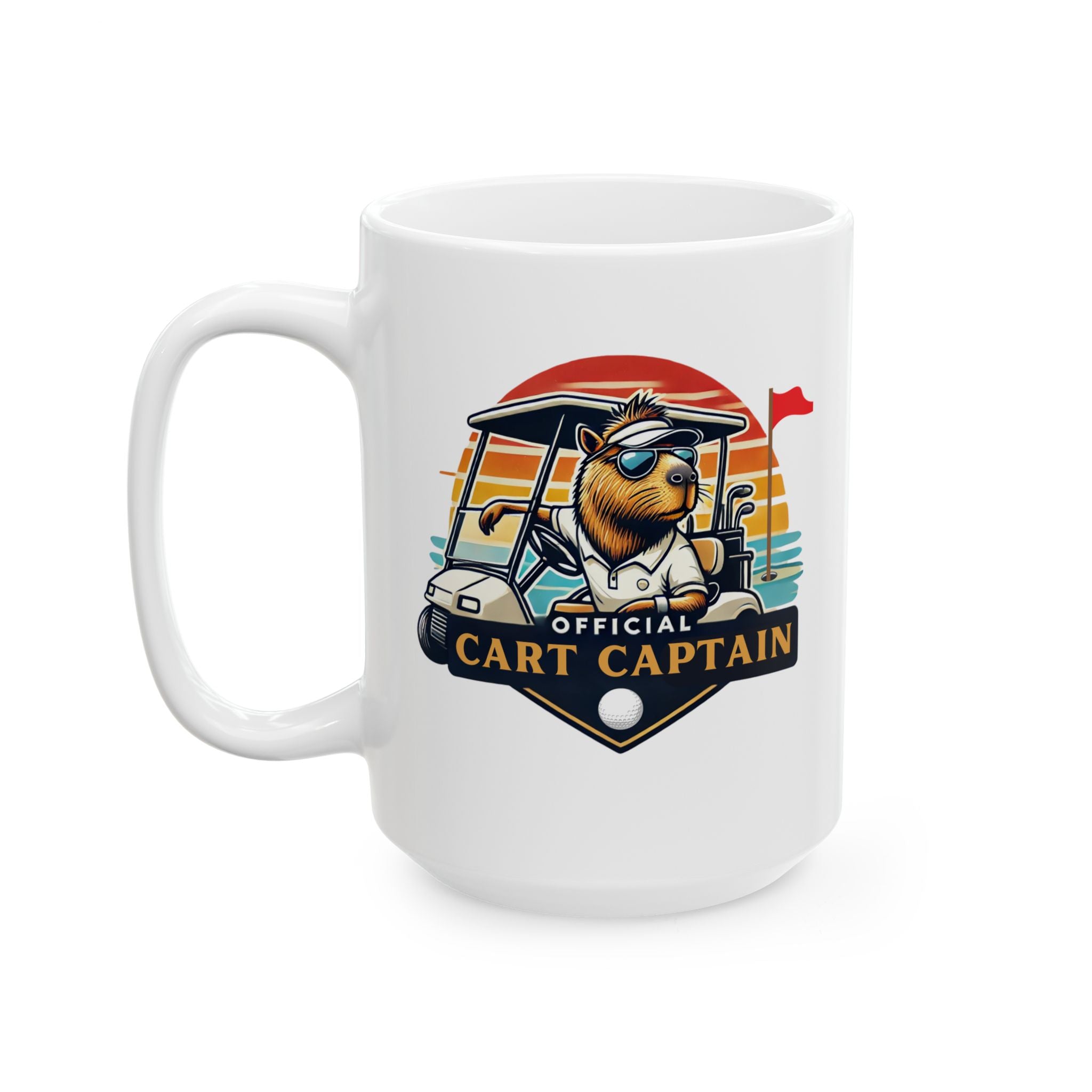 Official Cart Captain - Golf Mug