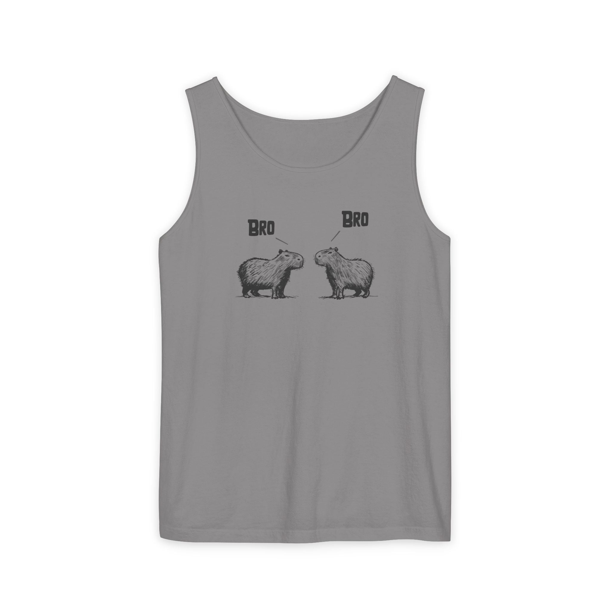“Bro Bro’” Funny Capybara Premium Comfort Colors Tank