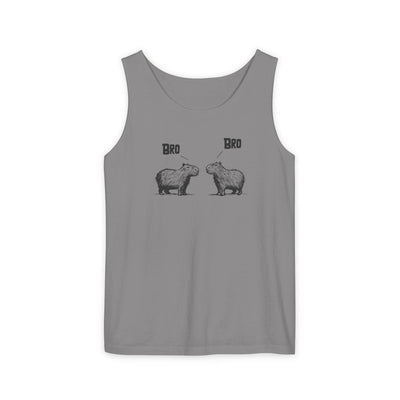 “Bro Bro’” Funny Capybara Premium Comfort Colors Tank