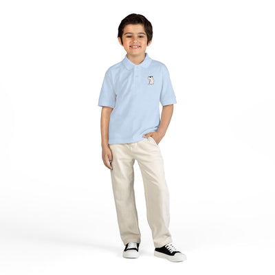Capybara Chill Kids Golf Polo Shirt