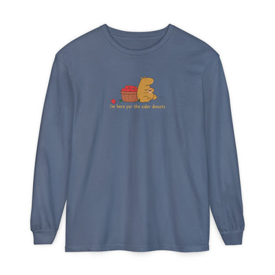 Cider Donuts Capybara Long Sleeve Tee