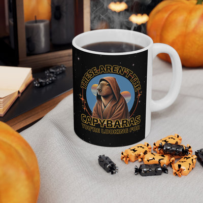 Capybara ceramic mug design - view 6