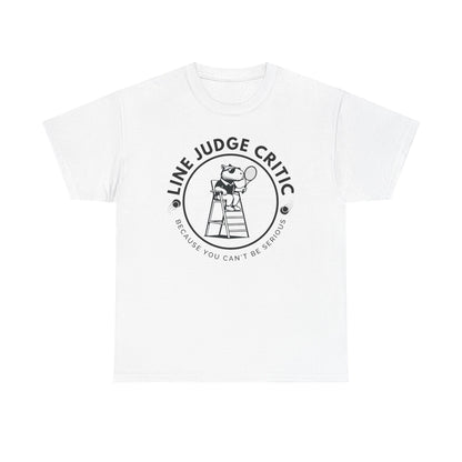 T-Shirt: Country Club Parody with Capybara Line Judge Critic Design