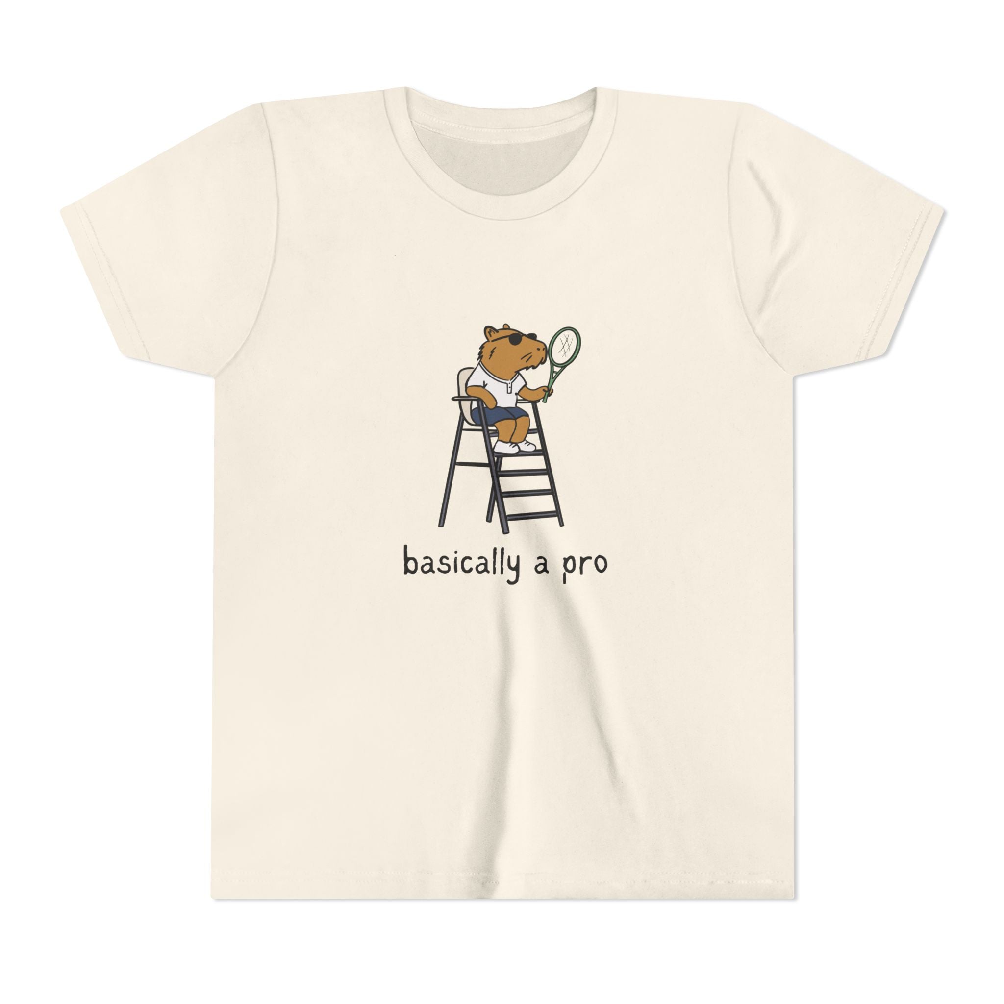 Kids Capybara T-Shirt – Basically a Pro Tee