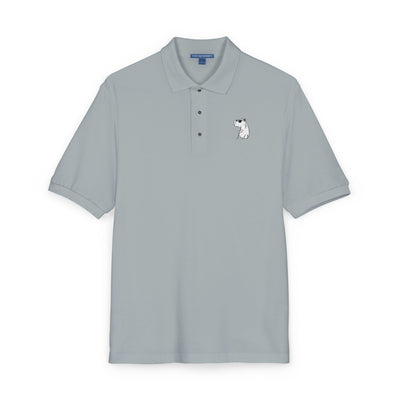 Capybara Chill Funny Embroidered Golf Polo