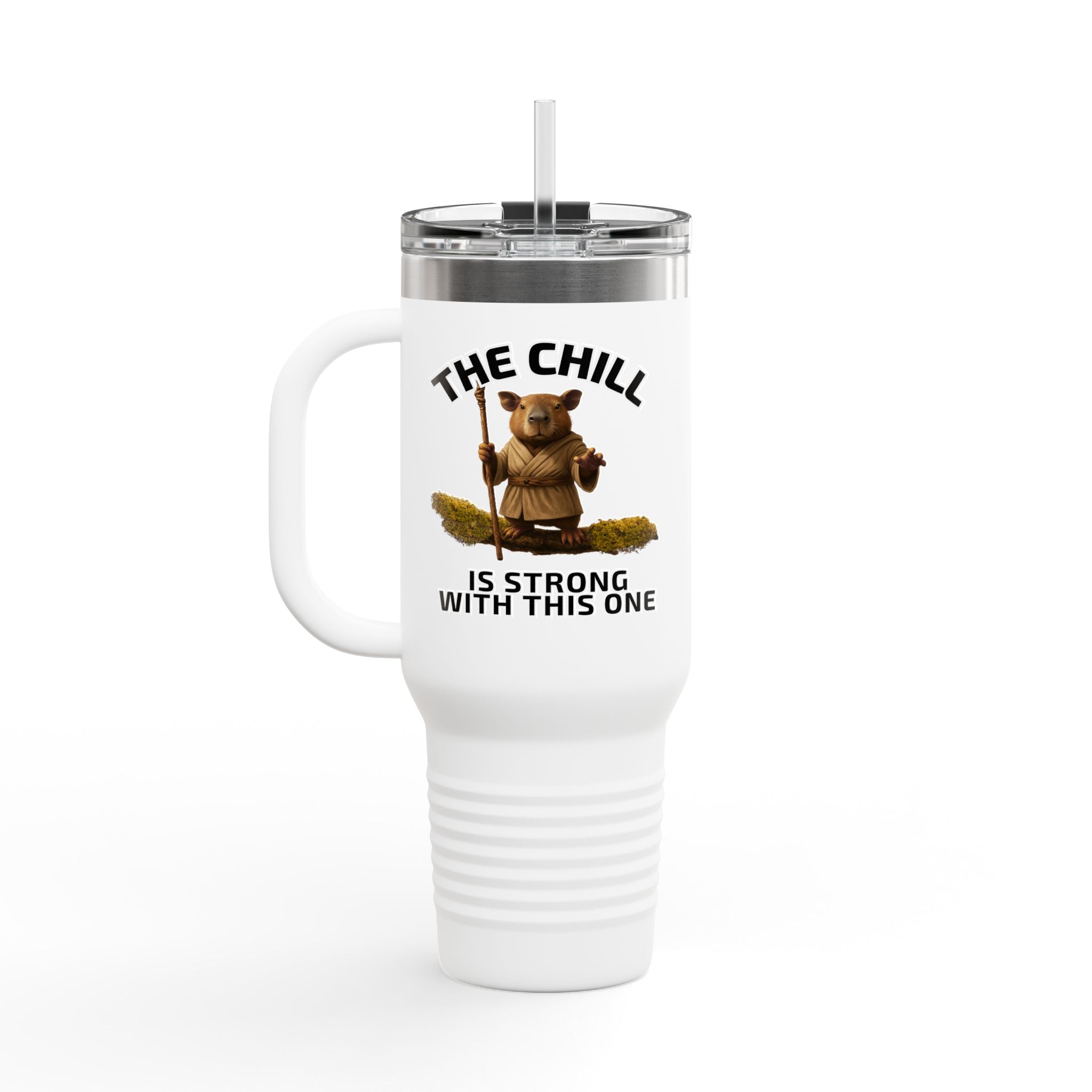 The Chill Is Strong With This One Insulated Travel Mug, 40oz