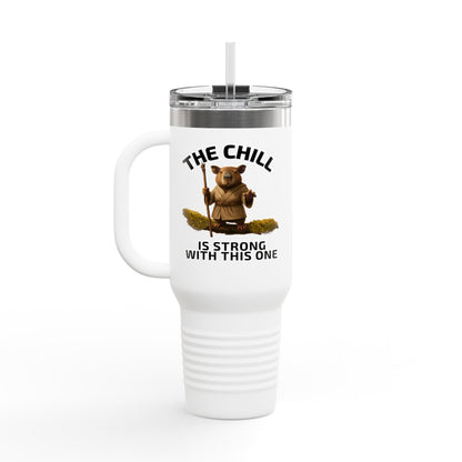 The Chill Is Strong With This One Insulated Travel Mug, 40oz