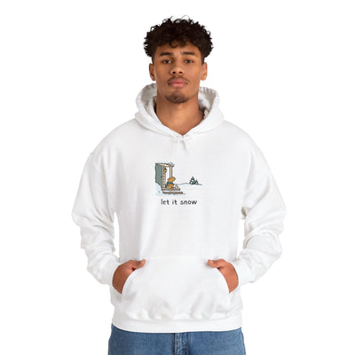 Let it Snow Cozy Capybara Hoodie