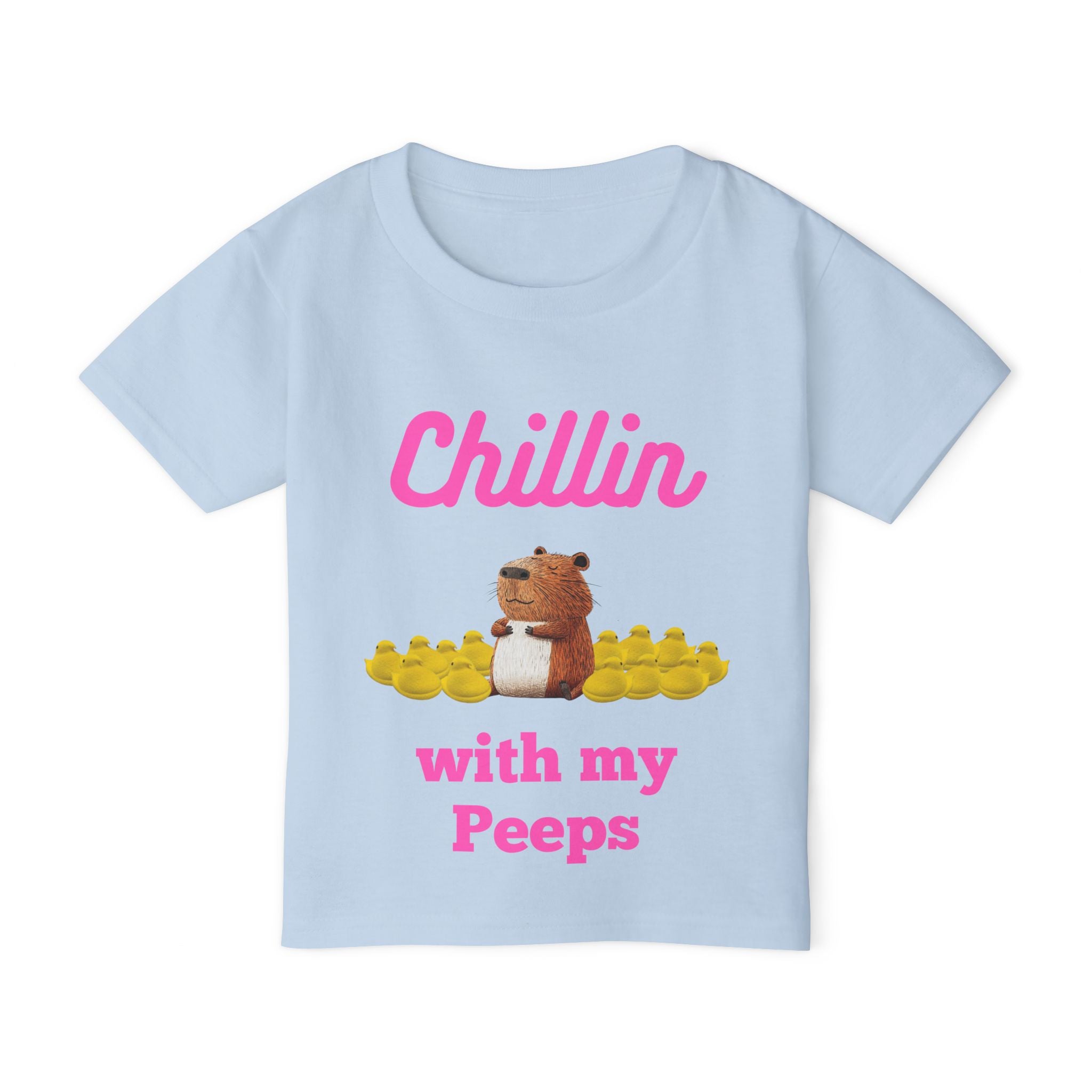 Photo Style Chillin' with My Peeps - Tshirt (TODDLER)