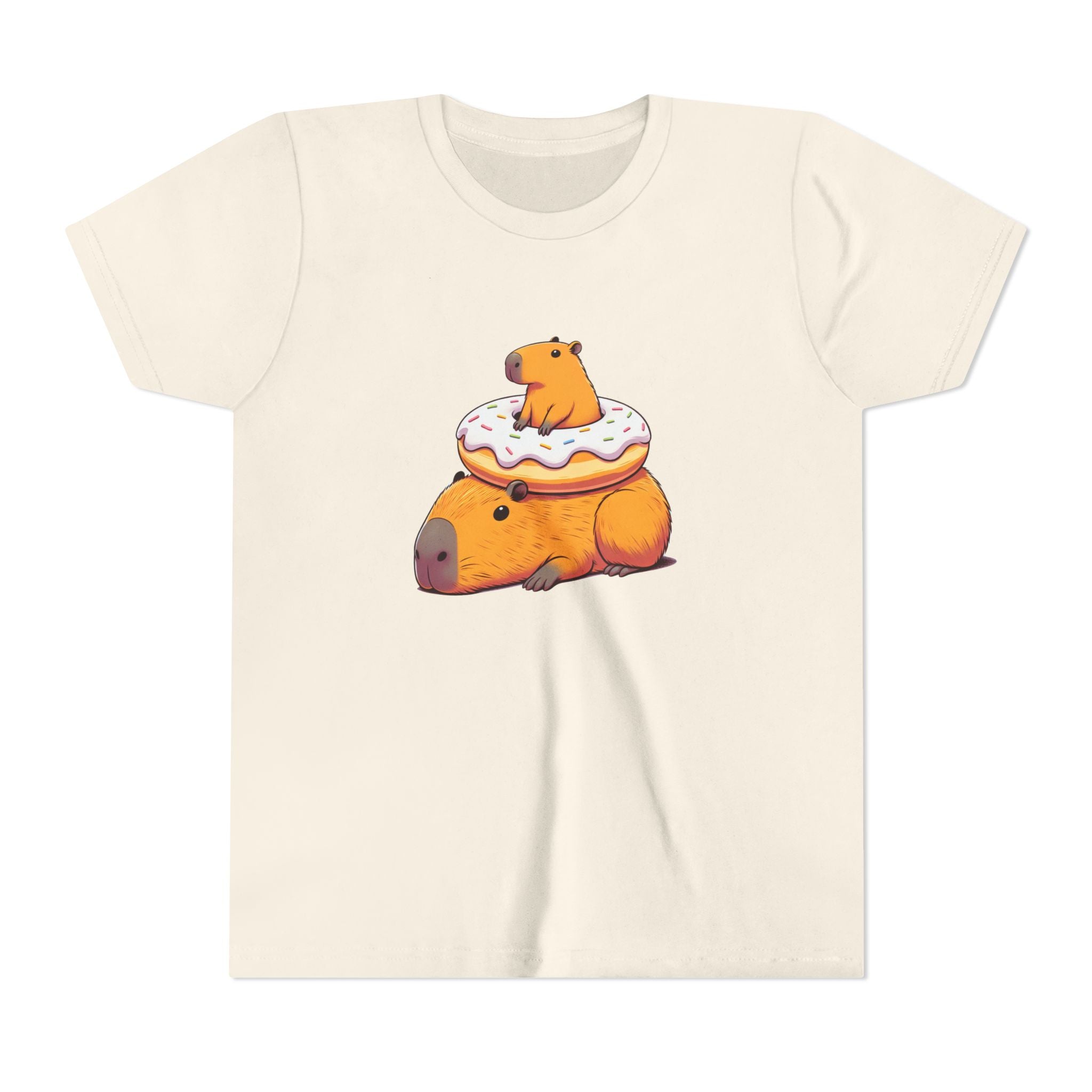 Capybara Donut Bliss - Unisex Youth Tee