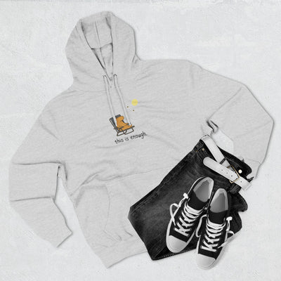 Moonlight This is Enough - Capybara Fleece Hoodie