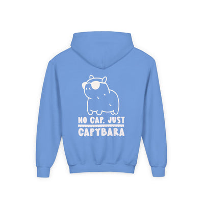Kawaii Style No Cap, Just Capybara Kids Hoodie
