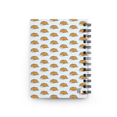 Cute Capybara Notebook – Cozy Sleeping Pattern Journal