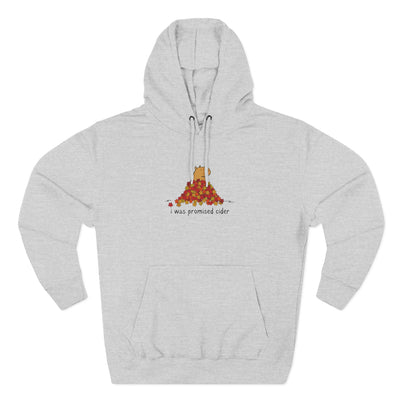 I Was Promised Cider Capybara Fleece Hoodie
