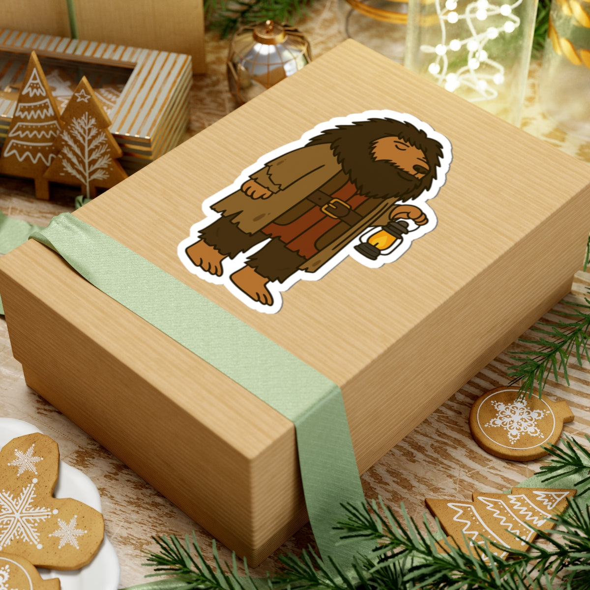 Keeper of Calm Creature Kiss-Cut Vinyl Sticker - Capygrid - Capybara School of Witchcraft & Wizardry - Gifts for Magic School Fans, Great for Laptops, Waterbottles
