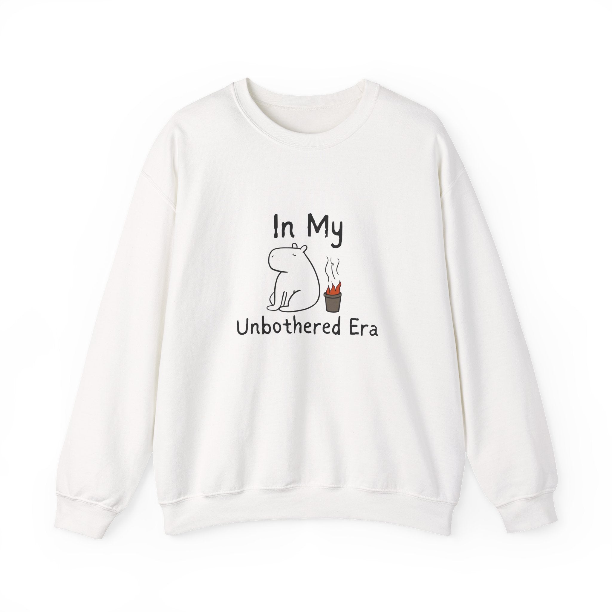 "In My Unbothered Era" Capybara Adult Sweatshirt