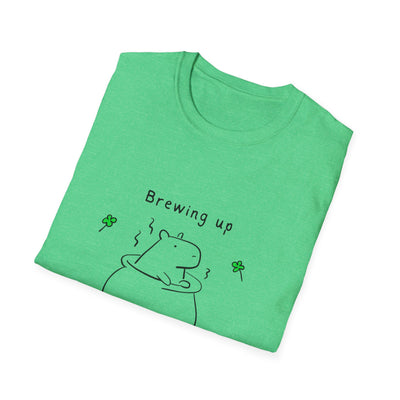 Funny St. Patrick's Day Capybara Shirt – Brewing Up Shenanigans