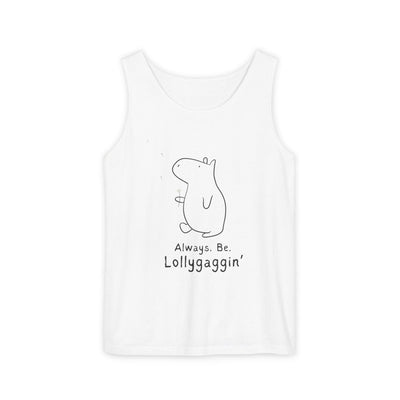 Always Be Lollygaggin' Capybara Premium Tank Top