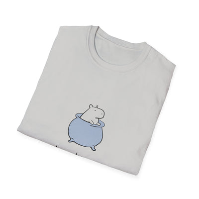 In My Defense I Was Unsupervised Capybara Softstyle Tee