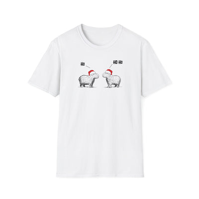 Ho Ho Ho Capybara Softstyle Tee