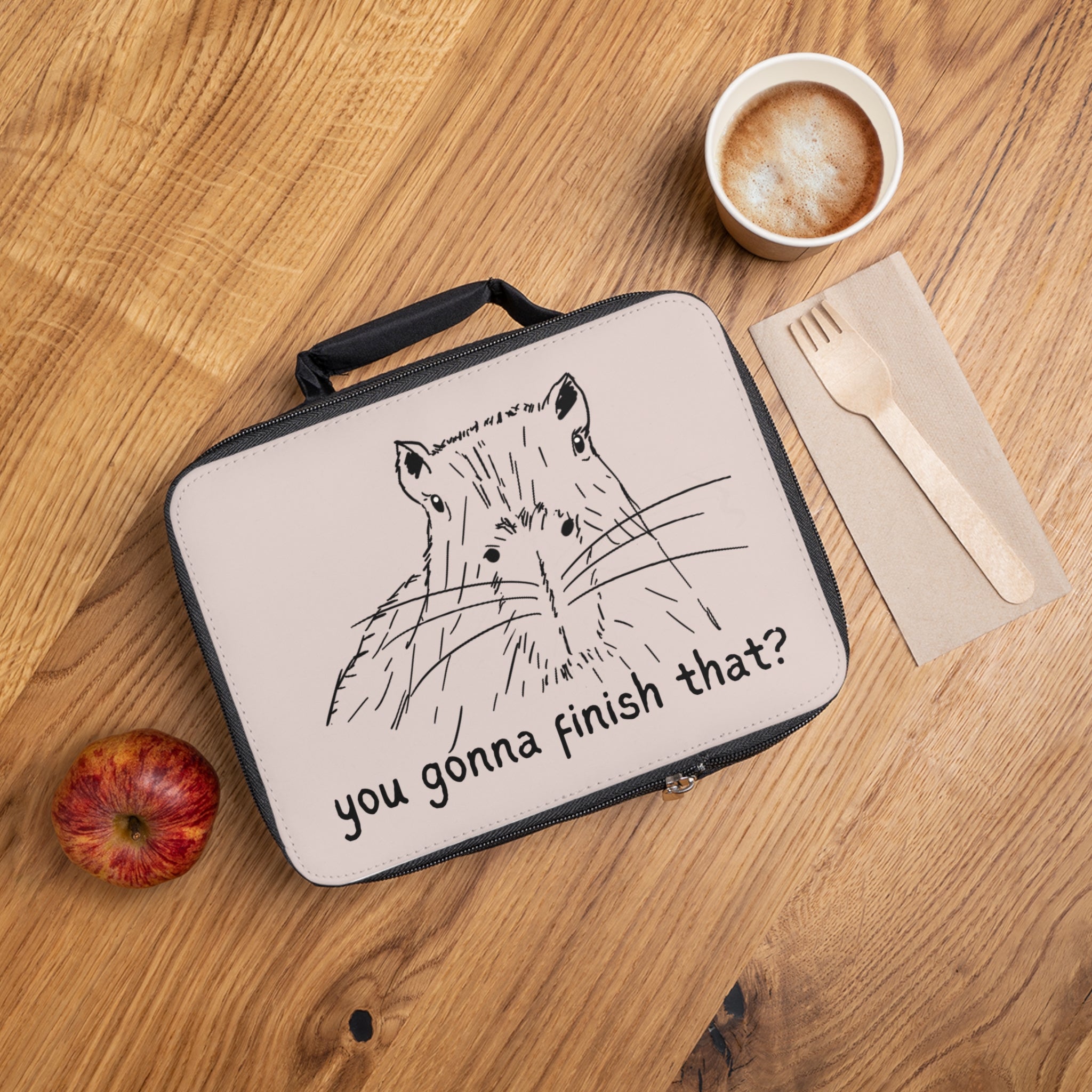 You Gonna Finish That? Capybara Lunch Box