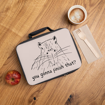 You Gonna Finish That? Capybara Lunch Box