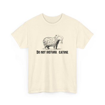 Do Not Disturb. Eating. Capybara Heavy Tee
