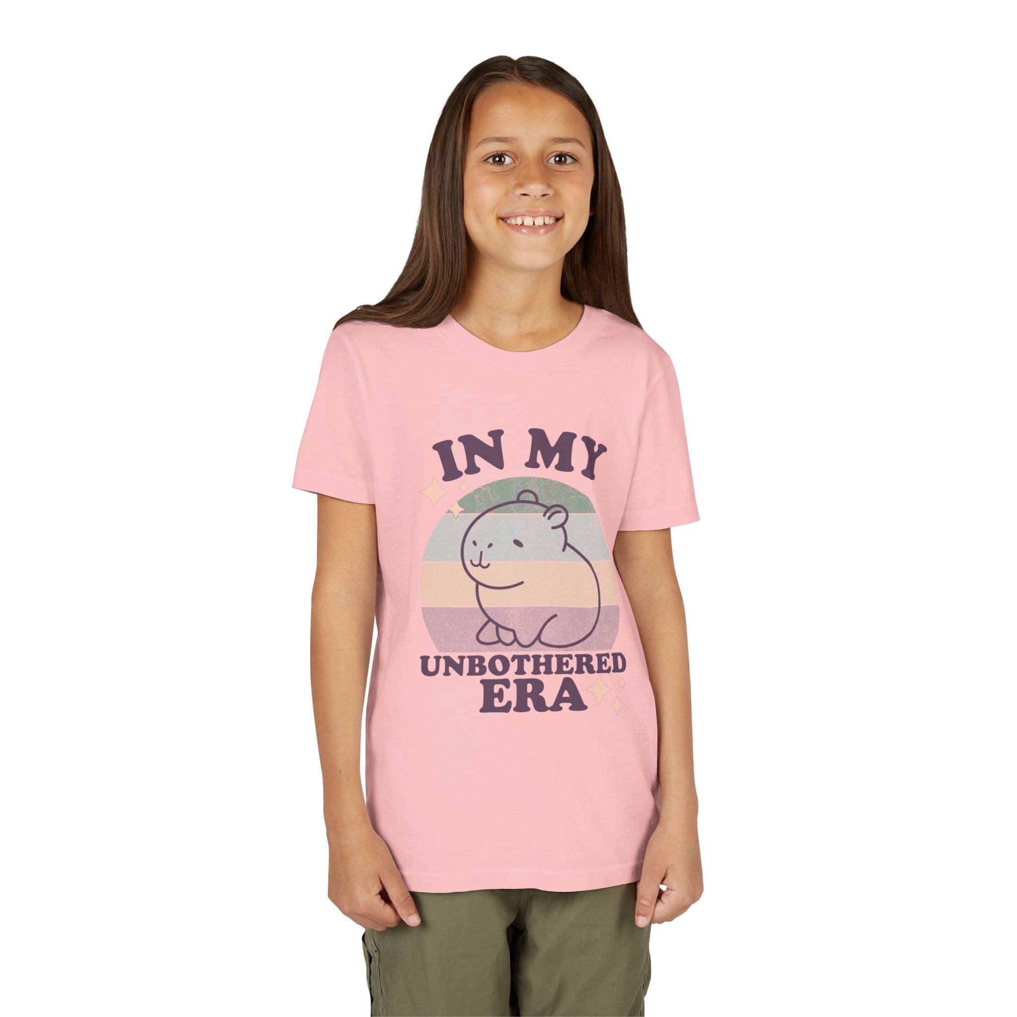 🐾 In My Unbothered Era – Capybara Retro Tee