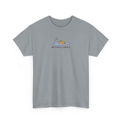 Don’t Worry, I Found It Capybara Golf Heavy Tee