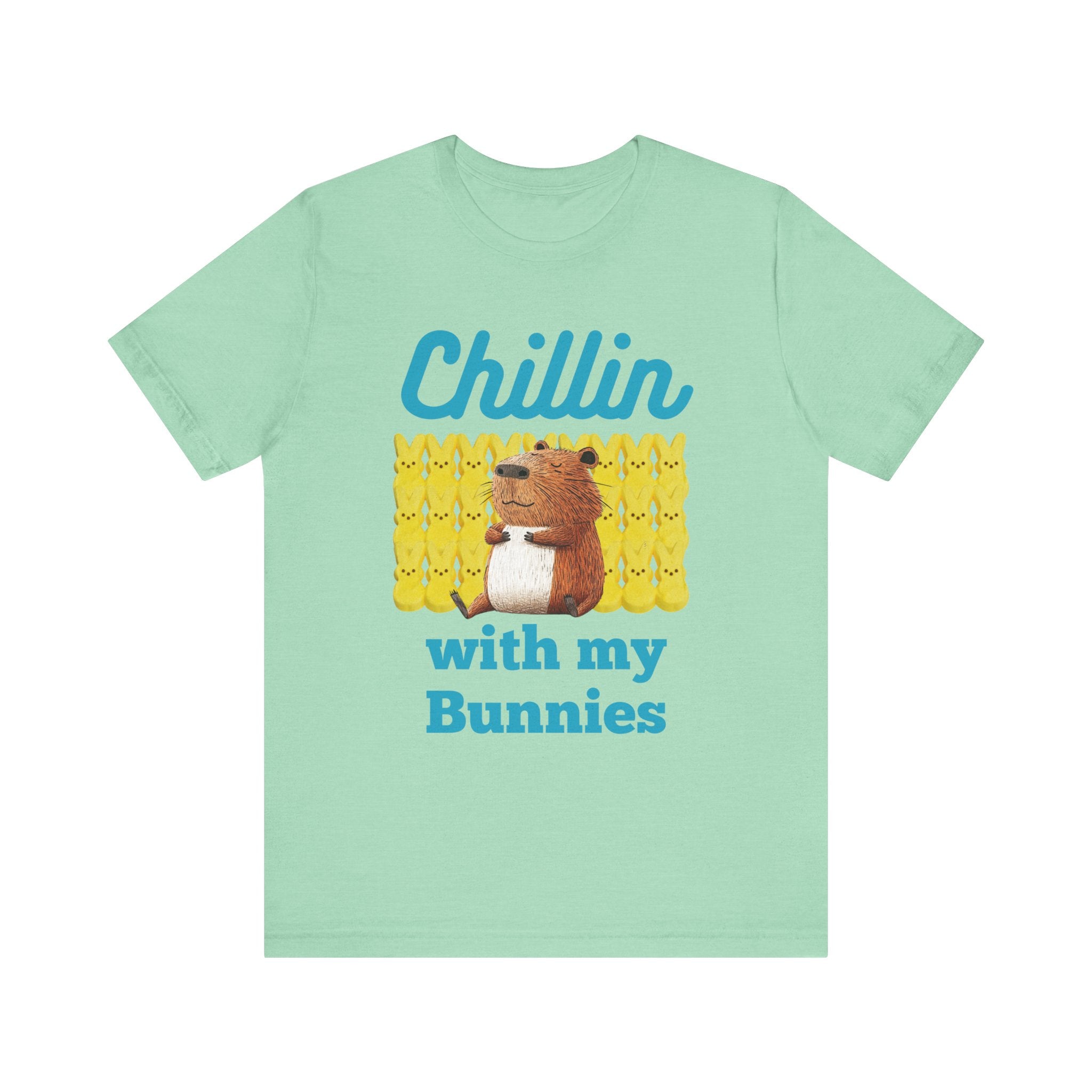 Chillin with my Bunnies - Unisex Jersey Tee (ADULT)