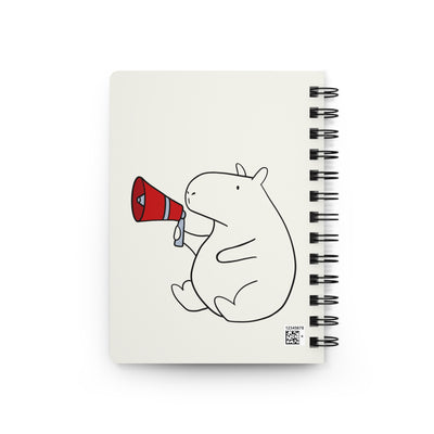 Funny Capybara Notebook – “I Have Feedback” Sarcastic Work Journal