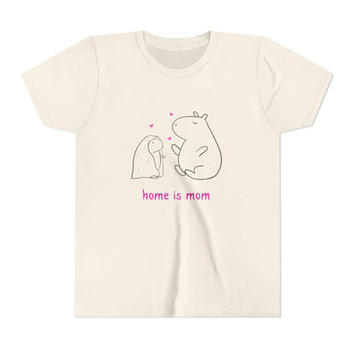 Home Is Mom Kids T-Shirt – Cute Mother’s Day Matching Kids Shirt