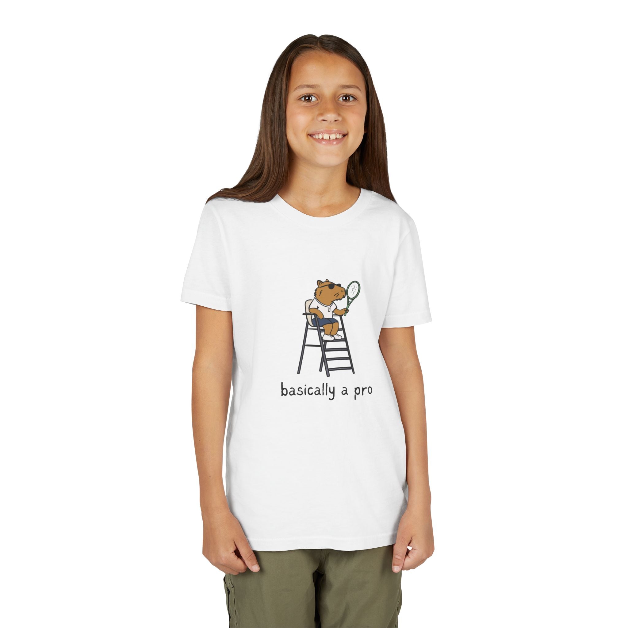 Kids Capybara T-Shirt – Basically a Pro Tee