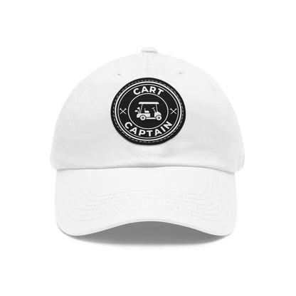 Cart Captain with Leather Patch - Hat